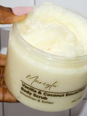 Vanilla & Coconut Emulsified Body Scrub (Smoothen and Soften)