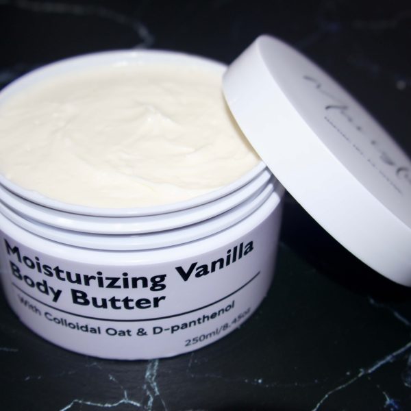 Moisturizing Vanilla Body Butter (With Skin Nourishing Colloidal Oat & Panthenol)