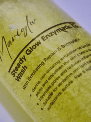 Steady Glow Enzymatic Face Wash (With Exfoliating Papain & Bromelain)